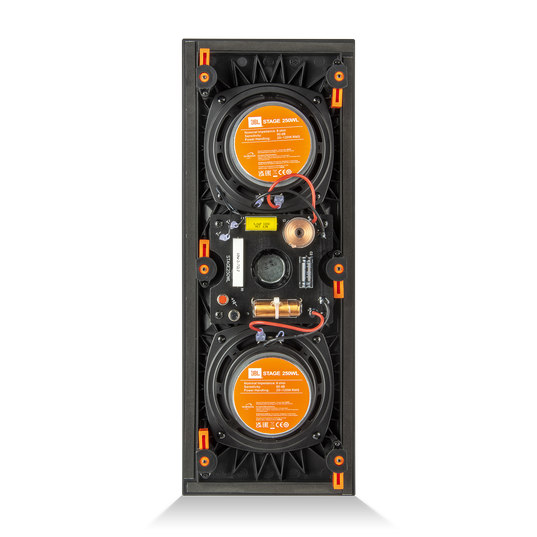 Stage 250WL - Black - 2-way Dual 5.25in (133mm) In-Wall Loudspeaker - Back